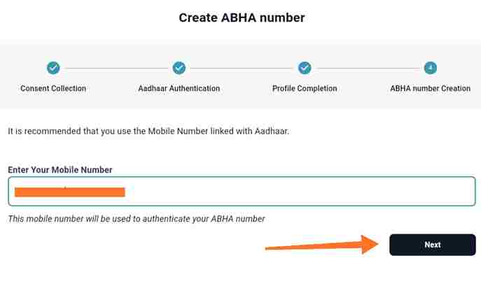 Create ABHA Number