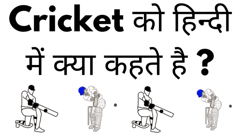 Cricket ko hindi me kya kahate hai